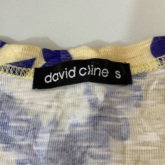 DAVID CLINE - OMBRE - MULTICOLORED FIT & FLARE T-SHIRT STYLE COMFORT  DRESS B3 - Picture 8 of 10